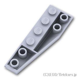 レゴ パーツ ばら売り #41765 ウェッジ インバート 6 x 2 -左：グレー | LEGOの...