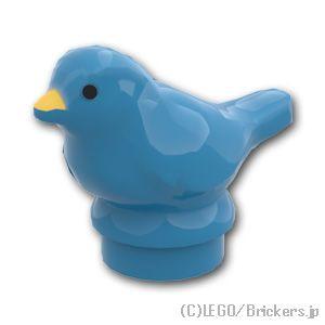 レゴ パーツ ばら売り #41835pb01 小鳥：ダークアズール | LEGOの部品