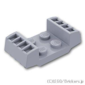 レゴ パーツ ばら売り #41862 プレート 2 x 4 - ベント：グレー | LEGOの部品