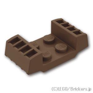 レゴ パーツ ばら売り #41862 プレート 2 x 4 - ベント：ダークブラウン | LEGO...