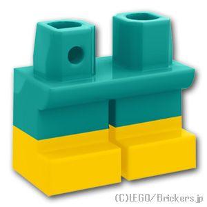 レゴ パーツ ばら売り #41879pb024 ミニフィグ ショートレッグ - スイミングパンツ：ダ...