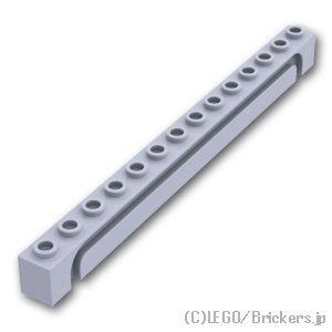 レゴ パーツ ばら売り #4217 ブロック 1 x 14 - 縦溝：グレー | LEGOの部品