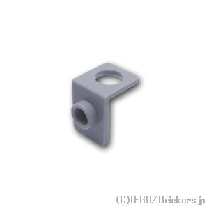 レゴ パーツ ばら売り #42446 ミニフィグ ネック ブラケット- バックスタッド：グレー | ...