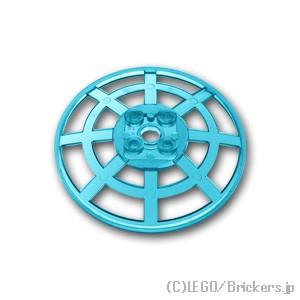 レゴ パーツ ばら売り #4285b ディッシュ 6 x 6 - レーダーアンテナ：トランスライトブ...