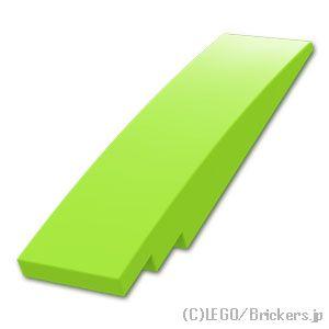 レゴ パーツ ばら売り #42918 スロープ カーブ 8 x 2：ライム | LEGOの部品