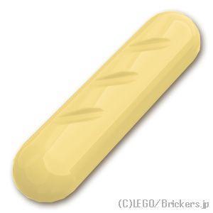 レゴ 食べ物 パーツ ばら売り #4342 フランスパン：タン | パン LEGOの部品 ミニフィギ...