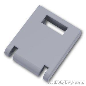 レゴ パーツ ばら売り #4346 コンテナ ボックス ドア - 2 x 2 x 2用：グレー | ...