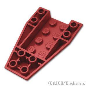 レゴ パーツ ばら売り #43713 ウェッジ インバート トリプル 6 x 4：ダークレッド | ...