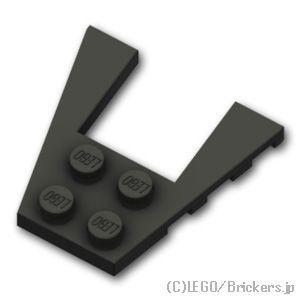 レゴ パーツ ばら売り #43719 ウェッジ プレート 4 x 4：ブラック | LEGOの部品
