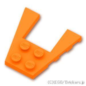 レゴ パーツ ばら売り #43719 ウェッジ プレート 4 x 4：オレンジ | LEGOの部品