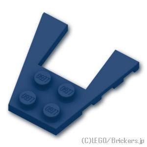 レゴ パーツ ばら売り #43719 ウェッジ プレート 4 x 4：ダークブルー | LEGOの部...