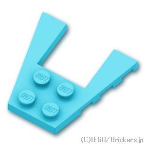 レゴ パーツ ばら売り #43719 ウェッジ プレート 4 x 4：ミディアムアズール | LEG...