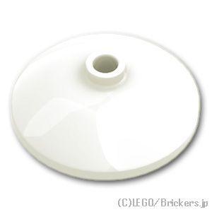 レゴ パーツ ばら売り #43898 ディッシュ 3 x 3 - 24mm：ホワイト | LEGOの...