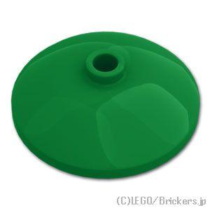 レゴ パーツ ばら売り #43898 ディッシュ 3 x 3 - 24mm：グリーン | LEGOの...