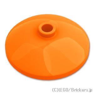 レゴ パーツ ばら売り #43898 ディッシュ 3 x 3 - 24mm：オレンジ | LEGOの...