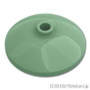 レゴ パーツ ばら売り #43898 ディッシュ 3 x 3 - 24mm：サンドグリーン | LE...