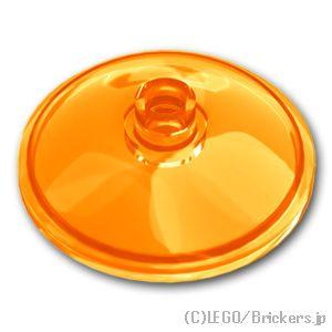 レゴ パーツ ばら売り #43898 ディッシュ 3 x 3 - 24mm：トランスオレンジ | L...