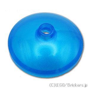 レゴ パーツ ばら売り #43898 ディッシュ 3 x 3 - 24mm：サテントランスダークブル...