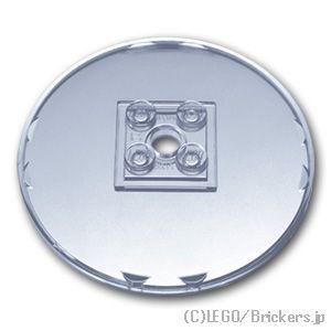 レゴ パーツ ばら売り #44375b ディッシュ 6 x 6：トランスクリアー | LEGOの部品