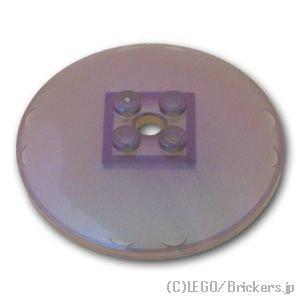 レゴ パーツ ばら売り #44375b ディッシュ 6 x 6：サテントランスブラウン | LEGO...