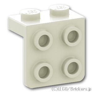 レゴ パーツ ばら売り #44728 ブラケット 1 x 2 - 2 x 2：ホワイト | LEGO...