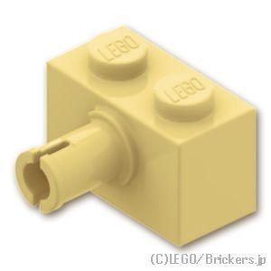 レゴ パーツ ばら売り #44865 ブロック 1 x 2 - ピン：タン | LEGOの部品