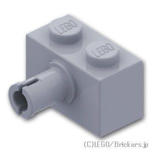 レゴ パーツ ばら売り #44865 ブロック 1 x 2 - ピン：グレー | LEGOの部品