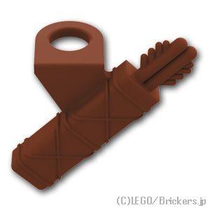 レゴ パーツ ばら売り #4498 矢筒：ブラウン | LEGOの部品