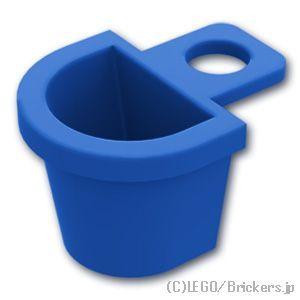 レゴ パーツ ばら売り #4523 Dバスケット：ブルー | LEGOの部品