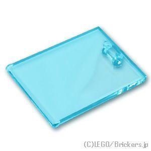 レゴ パーツ ばら売り #4533 ドア - 食器棚 2 x 3 x 2 ：トランスライトブルー |...