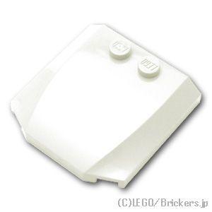 レゴ パーツ ばら売り #45677 トリプル カーブ ウェッジ 4 x 4 x 2/3：ホワイト ...