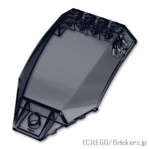 レゴ パーツ ばら売り #45705 ウィンドスクリーン カーブ 10 x 6 x 2：トランスブラ...