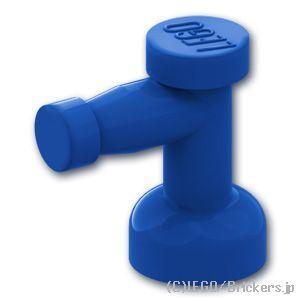 レゴ パーツ ばら売り #4599 蛇口 / タップ 1 x 1 ：ブルー | LEGOの部品