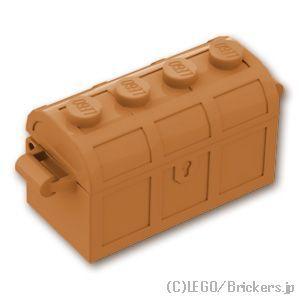 レゴ パーツ ばら売り #4738ac01 宝箱：ミディアムヌガー | LEGOの部品