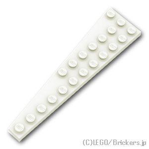 レゴ パーツ ばら売り #47398 ウェッジ プレート 12 x 3 - 右：ホワイト | LEG...