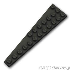 レゴ パーツ ばら売り #47398 ウェッジ プレート 12 x 3 - 右：ブラック | LEG...