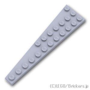 レゴ パーツ ばら売り #47398 ウェッジ プレート 12 x 3 - 右：グレー | LEGO...