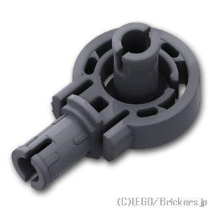 レゴ テクニック パーツ ばら売り #47455 ローテーションジョイントピン：ダークグレー | L...