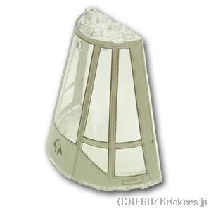 レゴ パーツ ばら売り #47543pb05 コーン ハーフ 8 x 4 x 6 - ミレニアムファ...