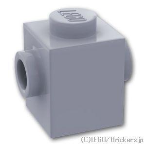 レゴ ブロック パーツ ばら売り #47905 1 x 1 - 2面スタッド：グレー | LEGOの...