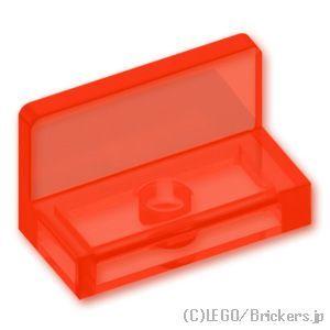 レゴ パーツ ばら売り #4865 パネル 1 x 2 x 1：トランスネオンオレンジ(蛍光) | ...