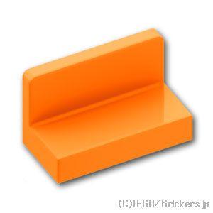レゴ パーツ ばら売り #4865 パネル 1 x 2 x 1：オレンジ | LEGOの部品