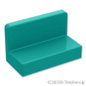 レゴ パーツ ばら売り #4865 パネル 1 x 2 x 1：ダークターコイズ | LEGOの部品