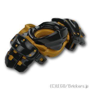 レゴ パーツ ばら売り #4923pb01 ミニフィギュア アーマーパッド バンダナ - 2刀用鞘付...
