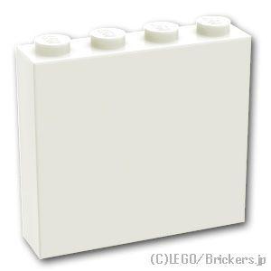 レゴ パーツ ばら売り #49311 ブロック 1 x 4 x 3：ホワイト | LEGOの部品