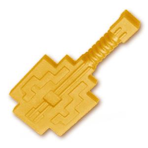 レゴ パーツ ばら売り #5019 ピクセルのリュート(楽器) - マインクラフト：パールゴールド ...