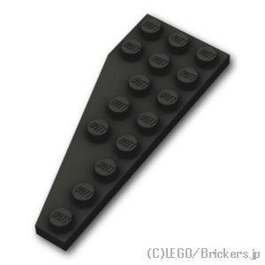 レゴ パーツ ばら売り #50304 ウェッジ プレート 8 x 3 - 5角形 右：ブラック | ...
