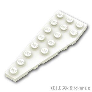 レゴ パーツ ばら売り #50305 ウェッジプレート 3 x 8 左：ホワイト | LEGOの部品