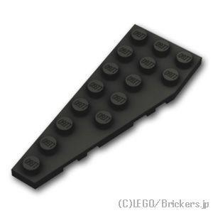 レゴ パーツ ばら売り #50305 ウェッジ プレート 8 x 3 - 5角形 左：ブラック | ...