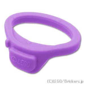 レゴ パーツ ばら売り #5064 ウエストポーチ - ミニドールアクセサリー：ミディアムラベンダー...